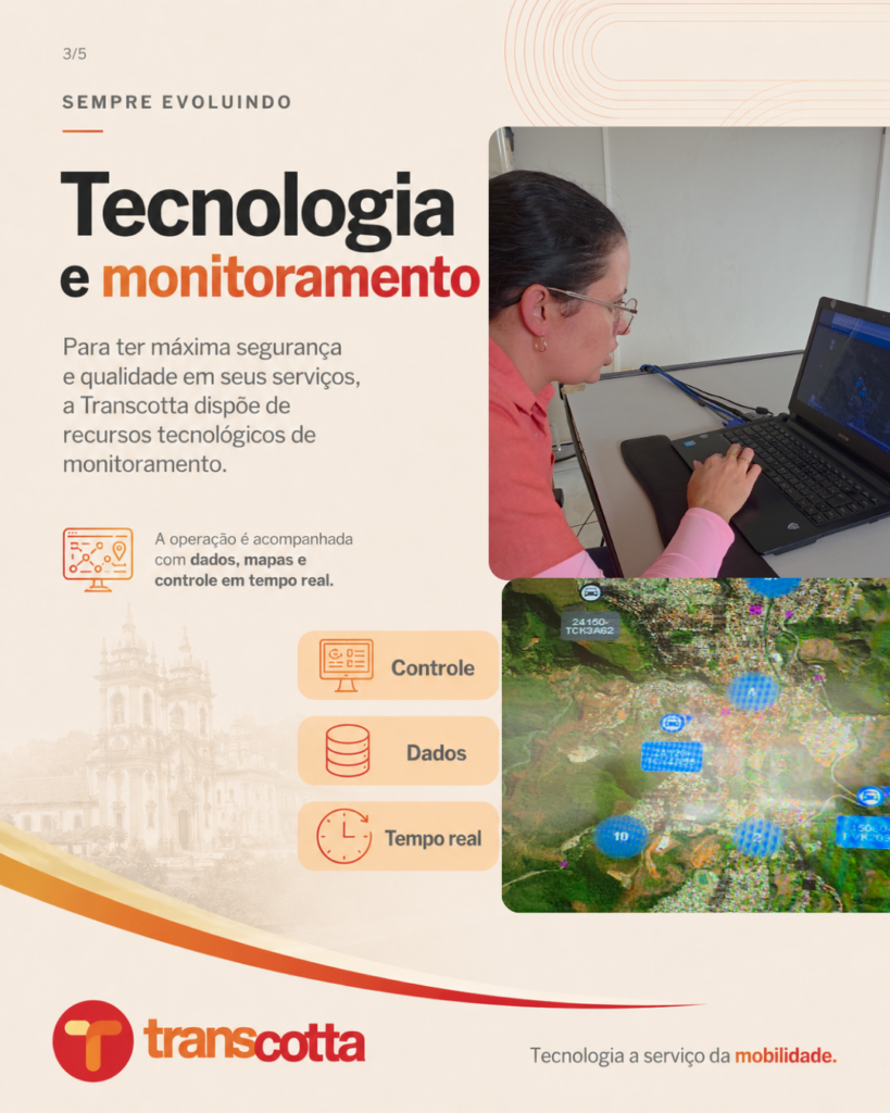 Transcotta: mais qualidade para quem vai com a gente. Porque evoluir é o movimento que nos conecta ao futuro.