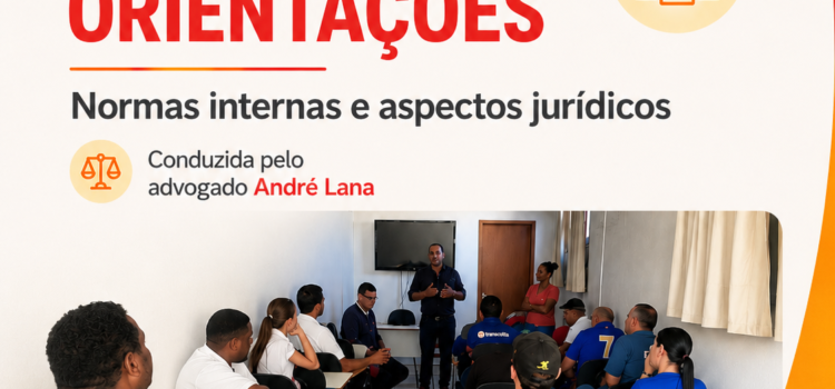 Transcotta Realiza Reunião de Orientações Sobre Normas Internas e Aspectos Jurídicos Palestra Jurídica Transcotta