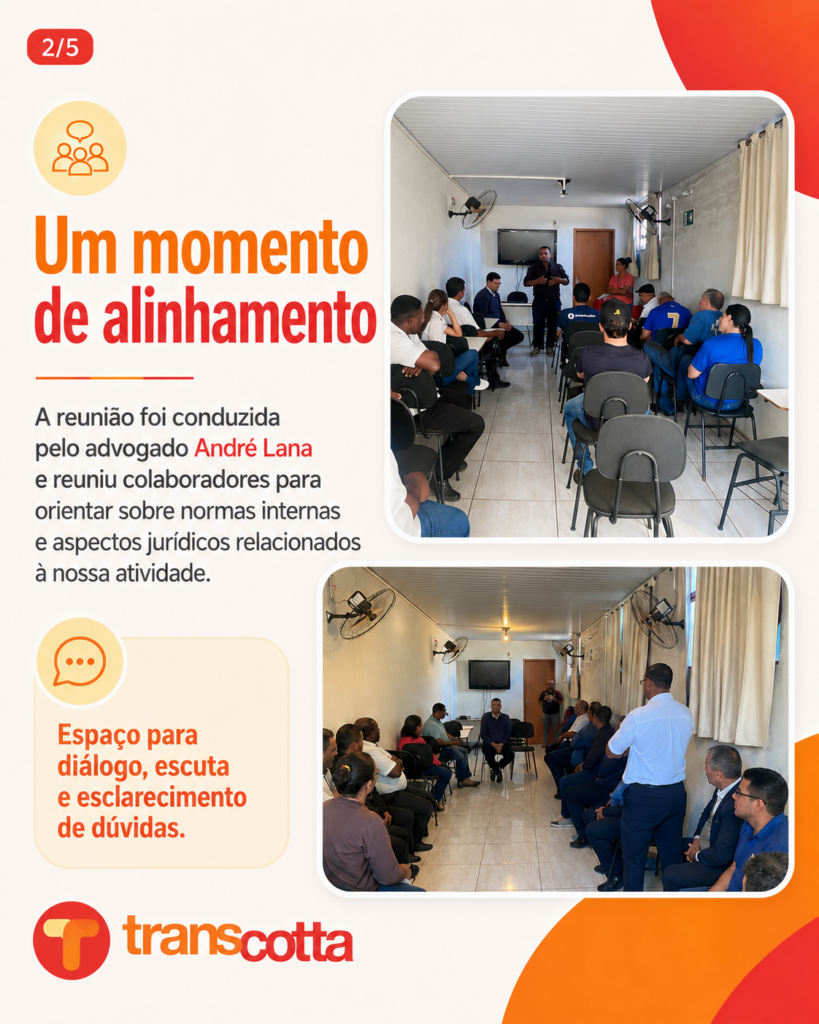 Palestra Jurídica Transcotta